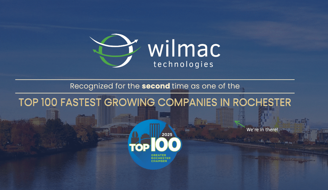 Wilmac Technologies Named to Greater Rochester’s Top 100 List for Second Consecutive Year
