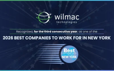 Wilmac Technologies Named a Best Company to Work for in New York for the Third Consecutive Year